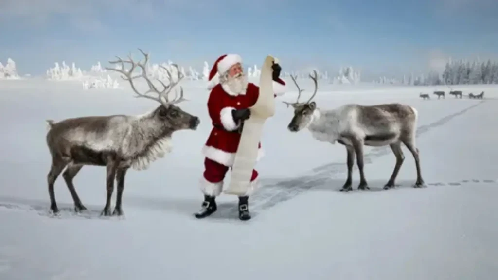 santa's reindeer names