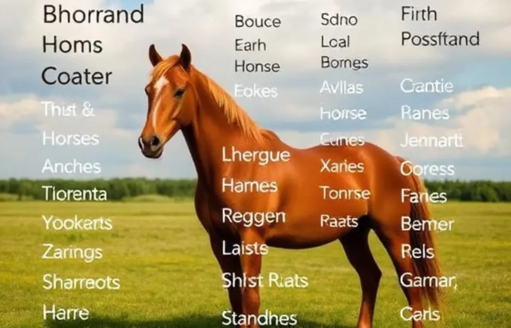 horse names