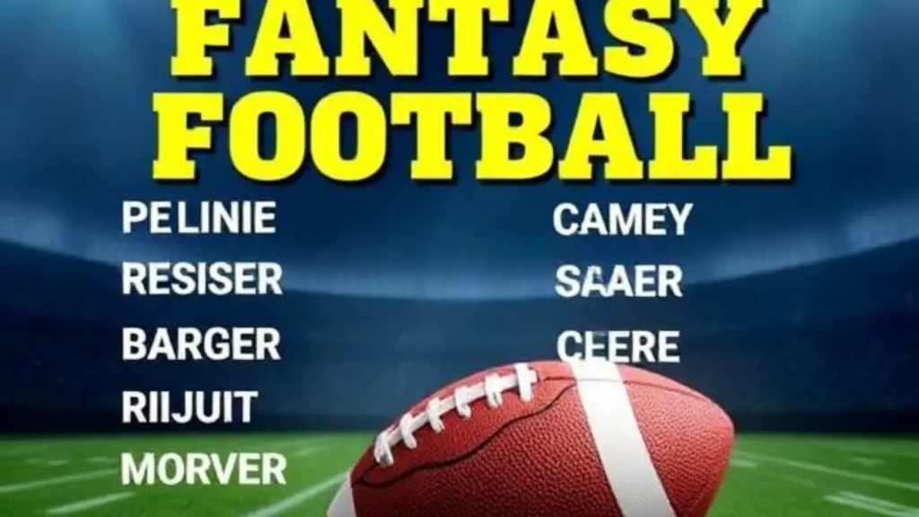 fantasy football names