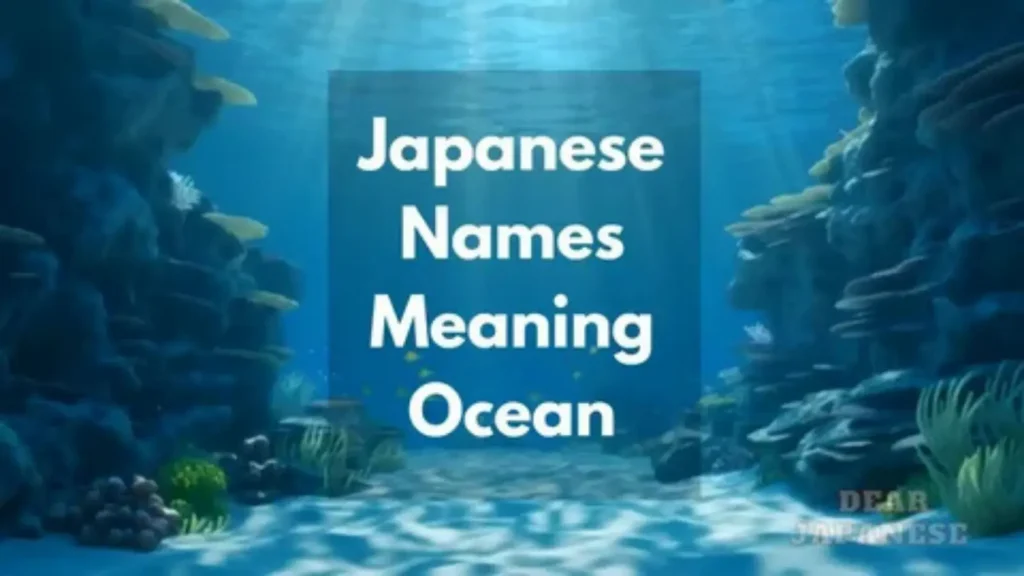japanese names for boys