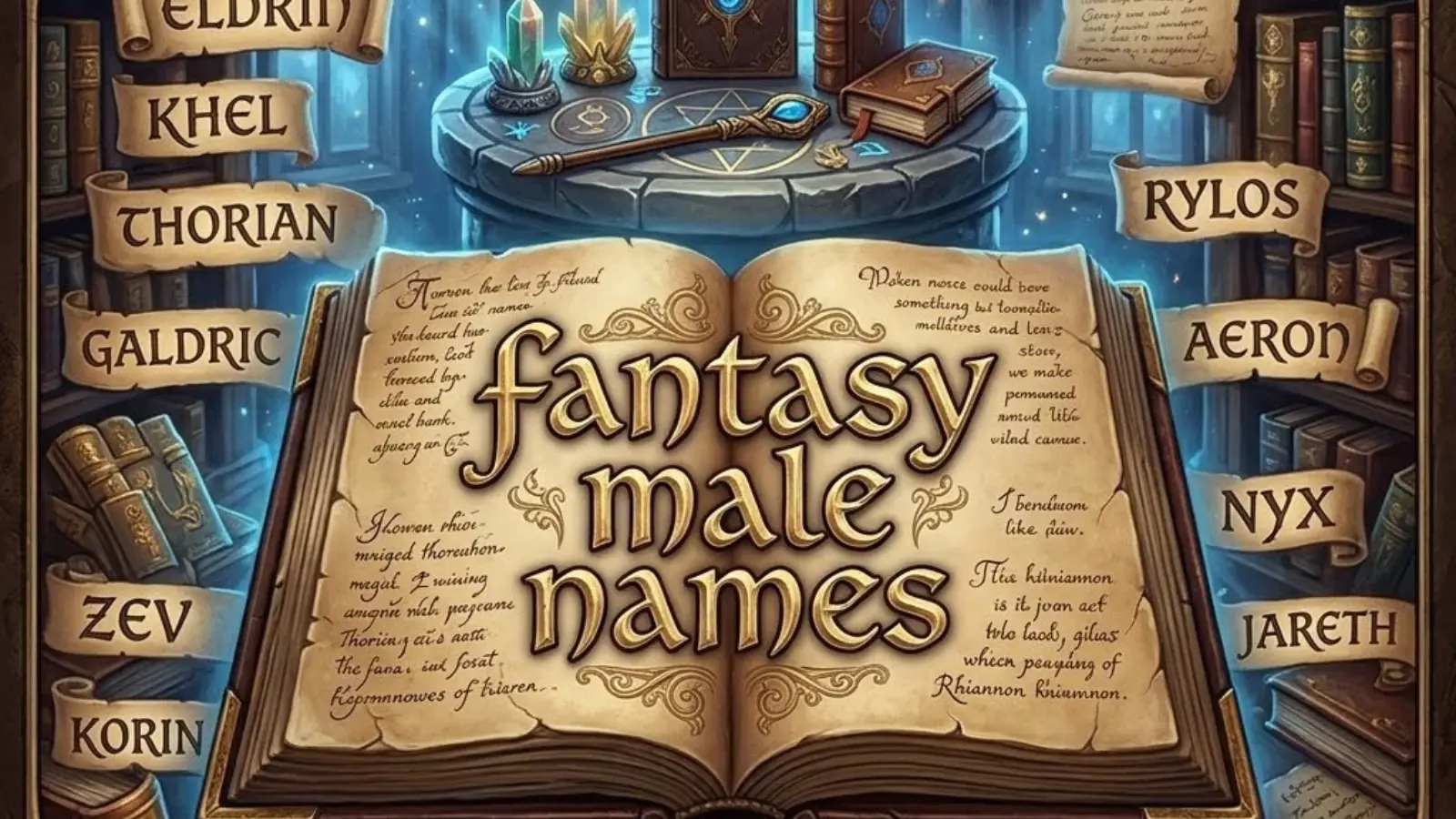 fantasy male names